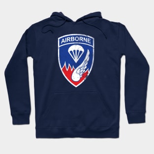 187th Airborne Infantry Regiment (distressed) Hoodie